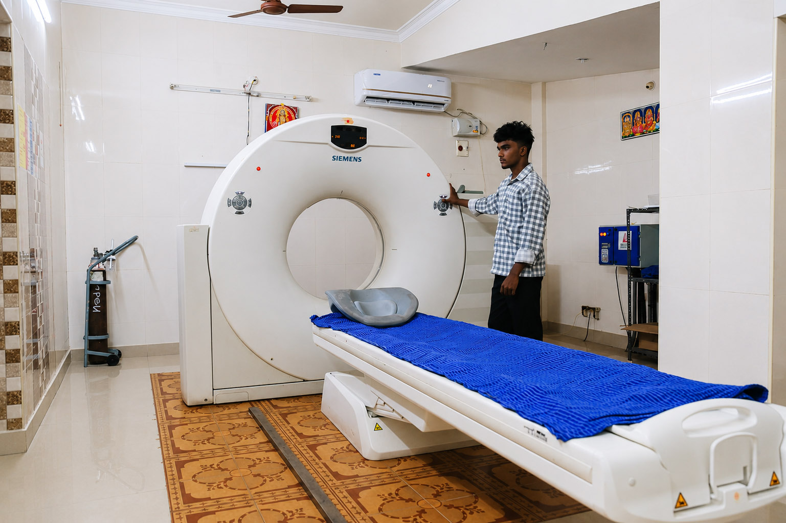 CT Scan Room Console & Gantry