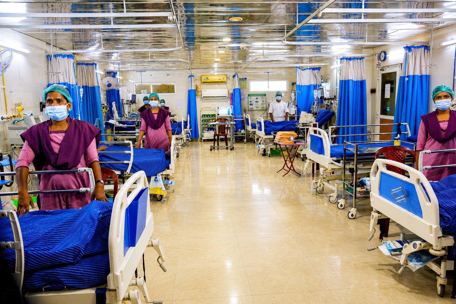 Advanced Ventilator & ICU Bed Setup